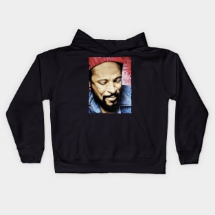 marvin portrait Kids Hoodie